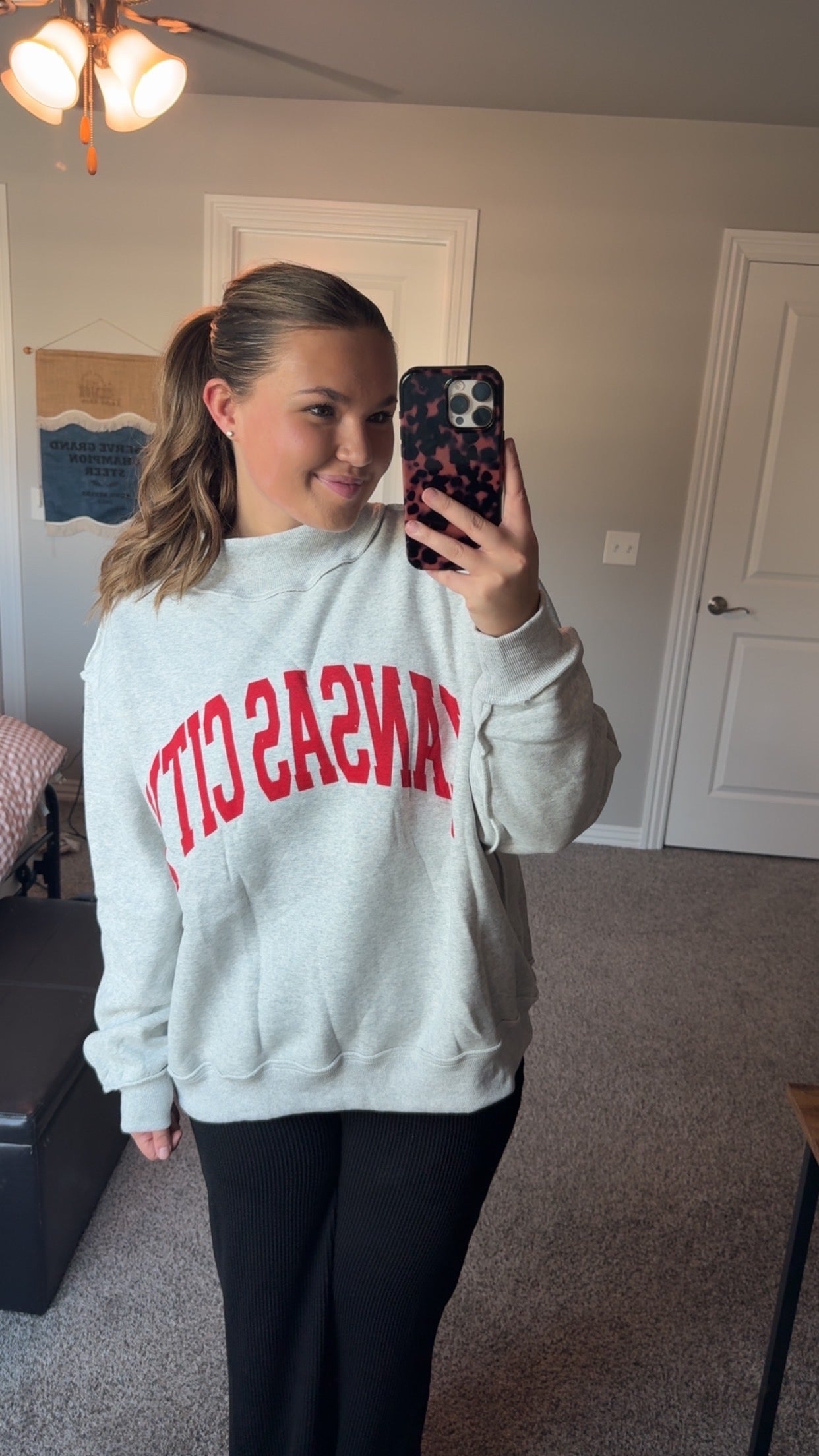 Kansas City Reversible Mockneck