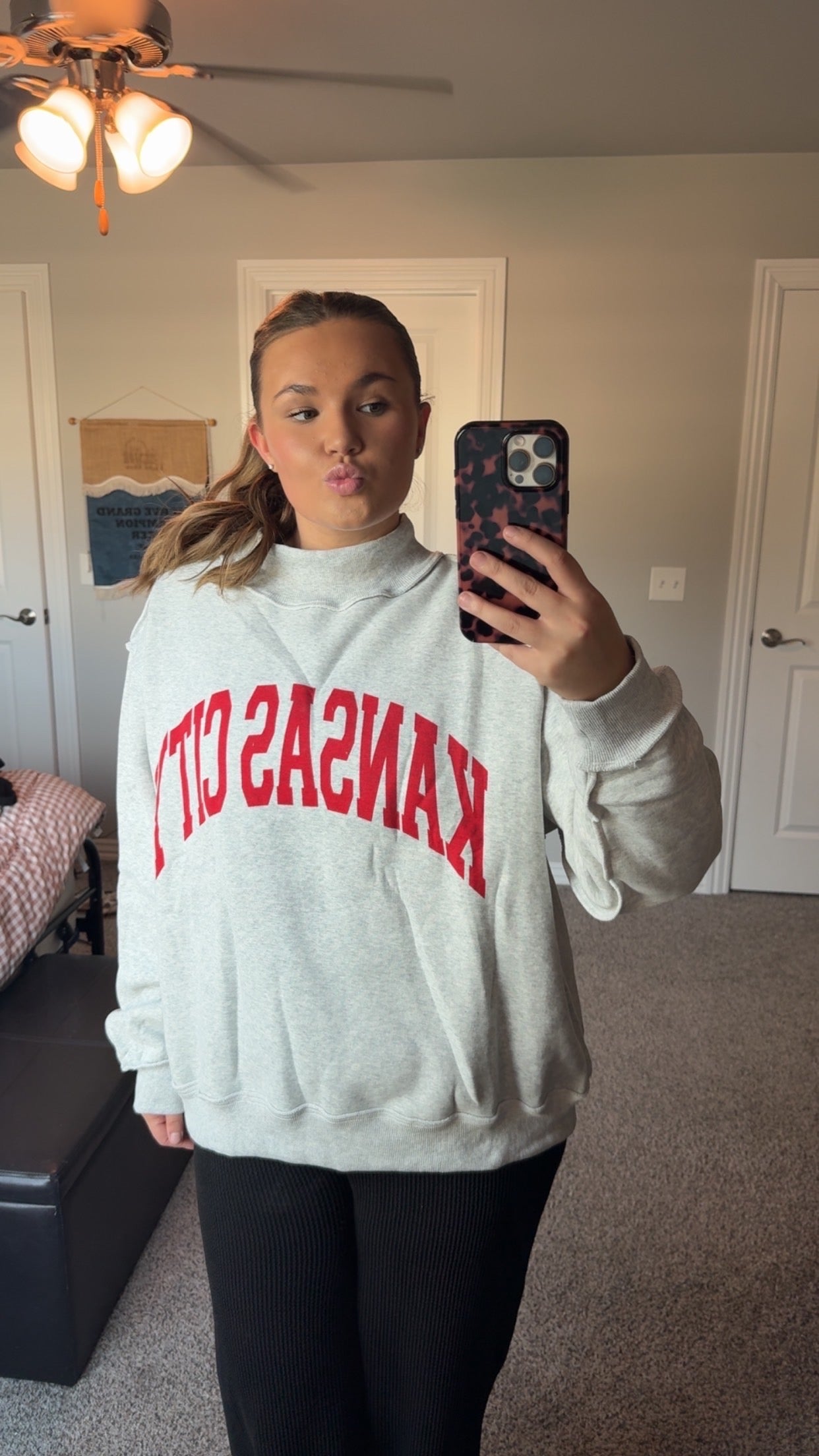 Kansas City Reversible Mockneck