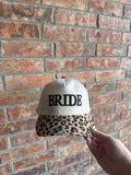 Leopard Bride Hat