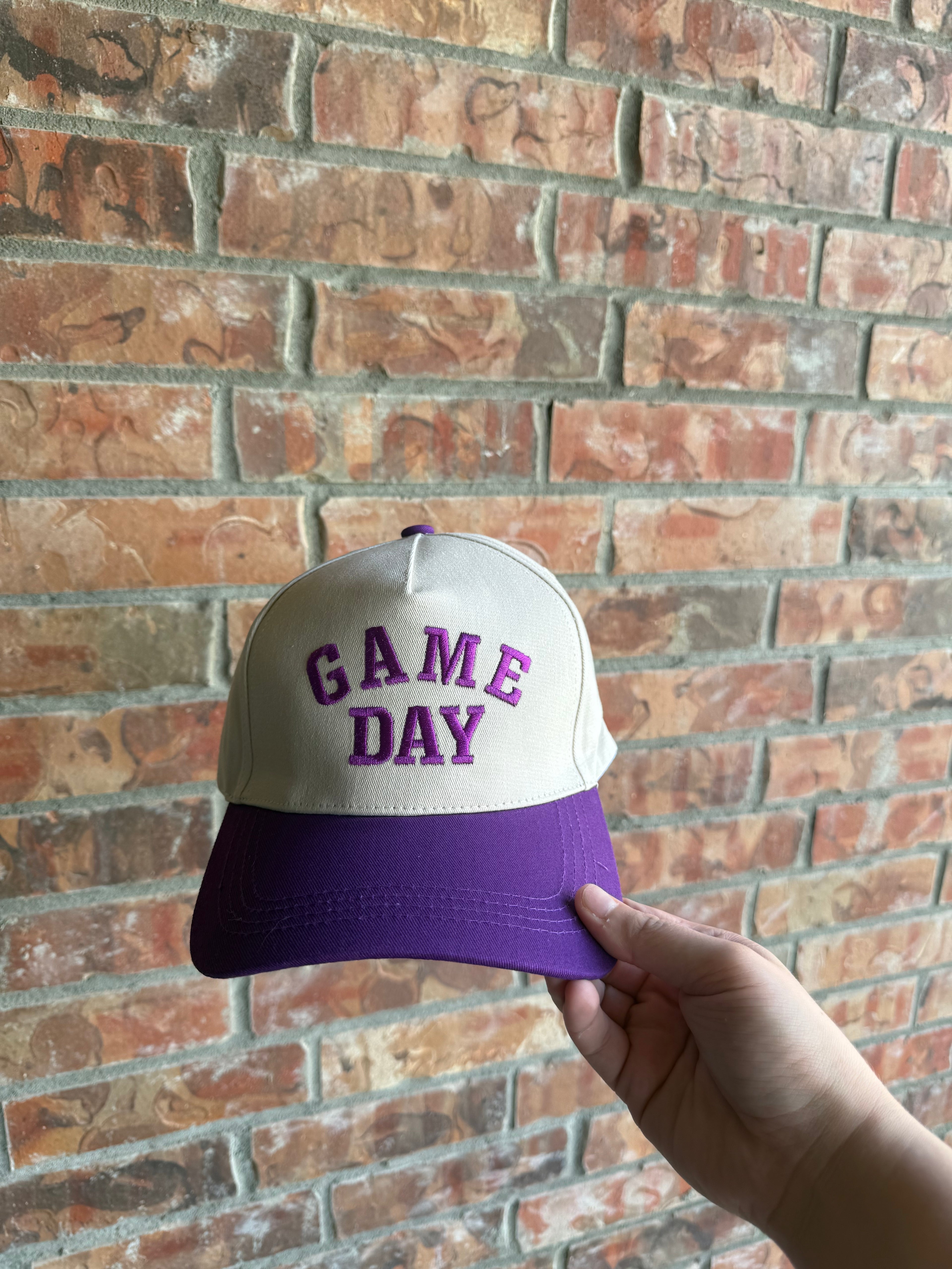 Purple Game Day Hat